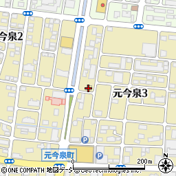 ファミリーマート宇都宮今泉町店周辺の地図