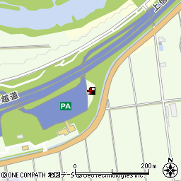 ＥＮＥＯＳ上信越自動車道（下り）松代パーキングエリアＳＳ周辺の地図