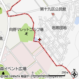 富山県砺波市庄川町金屋1376周辺の地図