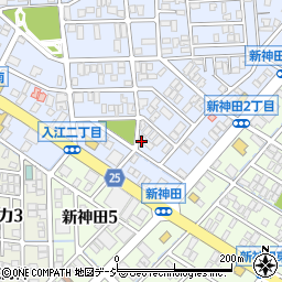 石川県金沢市入江1丁目112周辺の地図