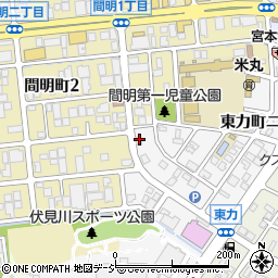石川県金沢市東力町ニ260-2周辺の地図