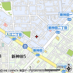 石川県金沢市入江1丁目115周辺の地図