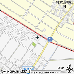 石川県白山市八田町1042周辺の地図