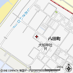 石川県白山市八田町1357-2周辺の地図