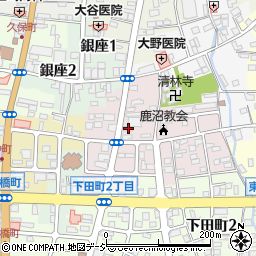 栃木県鹿沼市中田町1176周辺の地図