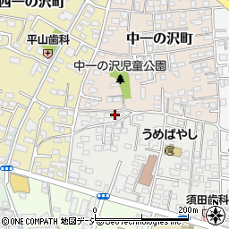 栃木県宇都宮市南一の沢町3-6周辺の地図