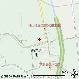 茨城県常陸太田市下利員町1048周辺の地図