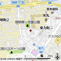 石川県金沢市東力町ニ231-3周辺の地図