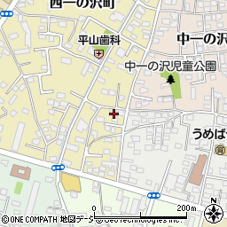 栃木県宇都宮市西一の沢町7-3周辺の地図