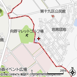 富山県砺波市庄川町金屋1376-15周辺の地図