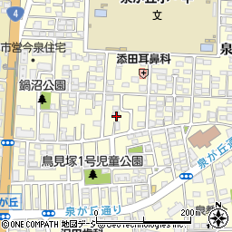 栃木県宇都宮市泉が丘周辺の地図