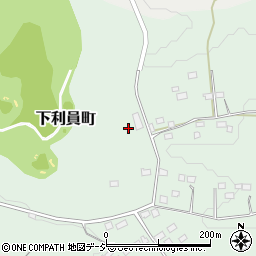 茨城県常陸太田市下利員町1086周辺の地図