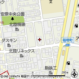 石川県金沢市福増町北1315周辺の地図