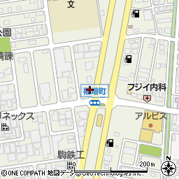 石川県金沢市福増町北1348周辺の地図
