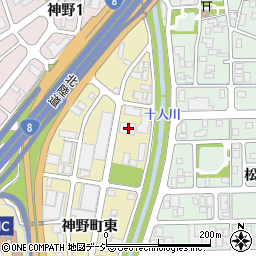 石川県金沢市神野町東112周辺の地図