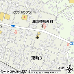 栃木トヨペット鹿沼店周辺の地図