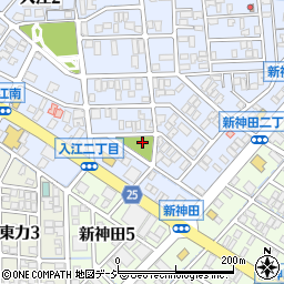 入江町児童公園周辺の地図