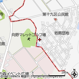 富山県砺波市庄川町金屋1376-16周辺の地図
