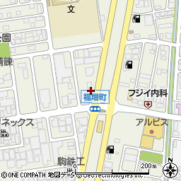石川県金沢市福増町北1349周辺の地図