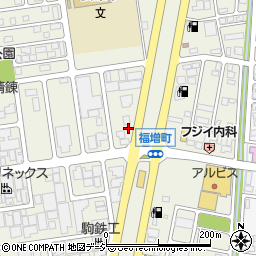 石川県金沢市福増町北1349周辺の地図