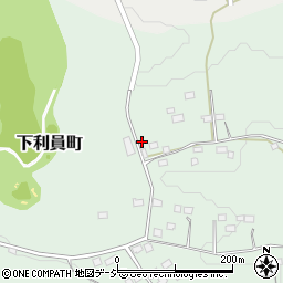 茨城県常陸太田市下利員町1107周辺の地図