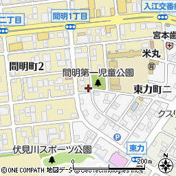 石川県金沢市東力町ニ238-3周辺の地図
