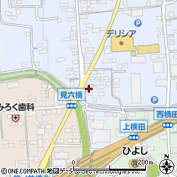 長野市篠ノ井中央人権同和教育集会所周辺の地図