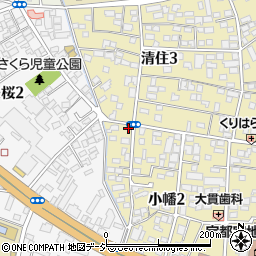 豚骨専科田丸家周辺の地図