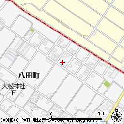 石川県白山市八田町1220-2周辺の地図