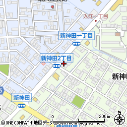 株式会社北陸楽器　本社北陸楽器ホール周辺の地図