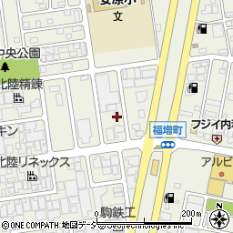 石川県金沢市福増町北1333周辺の地図
