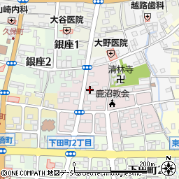 栃木県鹿沼市中田町1174周辺の地図