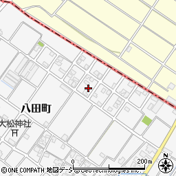 石川県白山市八田町1220周辺の地図
