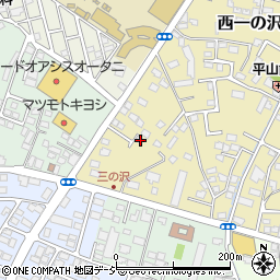 栃木県宇都宮市西一の沢町13-35周辺の地図