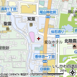北國新聞社編集局社会部周辺の地図
