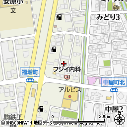 リビングタウン金沢福増周辺の地図