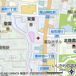 北國銀行北國新聞社出張所 ＡＴＭ周辺の地図
