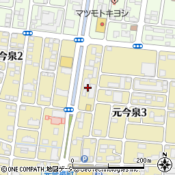宇都宮かぼちゃ亭周辺の地図