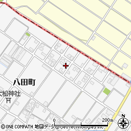 石川県白山市八田町1220-10周辺の地図