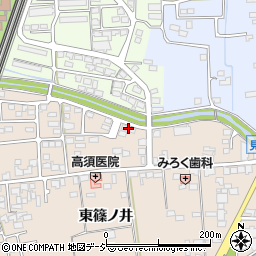リバティー篠ノ井周辺の地図