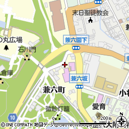 株式会社大松庵　兼六店周辺の地図
