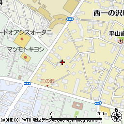 栃木県宇都宮市西一の沢町13-36周辺の地図