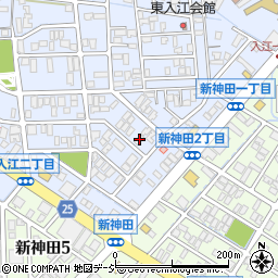 石川県金沢市入江1丁目80周辺の地図