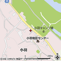 富山県富山市小羽周辺の地図