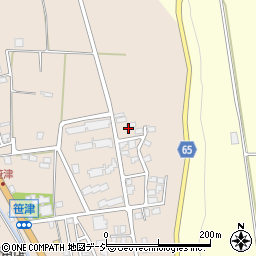 笹津7区公園周辺の地図