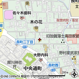 株式会社加賀友禅工芸会　長町友禅館周辺の地図