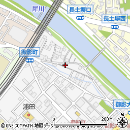 石川県金沢市御影町13-18周辺の地図