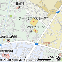 栃木県宇都宮市鶴田町2183周辺の地図