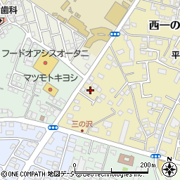 栃木県宇都宮市西一の沢町13周辺の地図