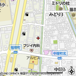 石川県金沢市福増町北1440周辺の地図